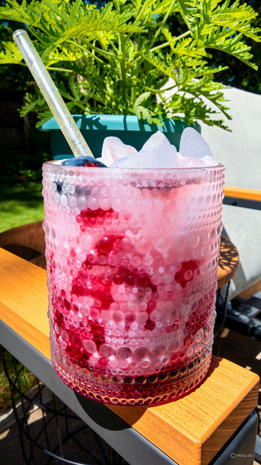 Blueberry Colada Refresher 16 oz